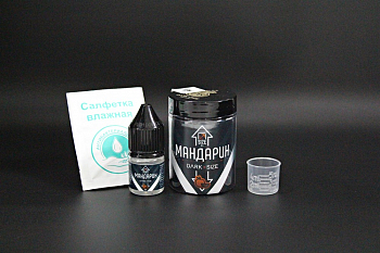 Ароматизатор DARK X SIZE XL SHORT+ "Мандарин" (на 30мл)  + флакон 30мл